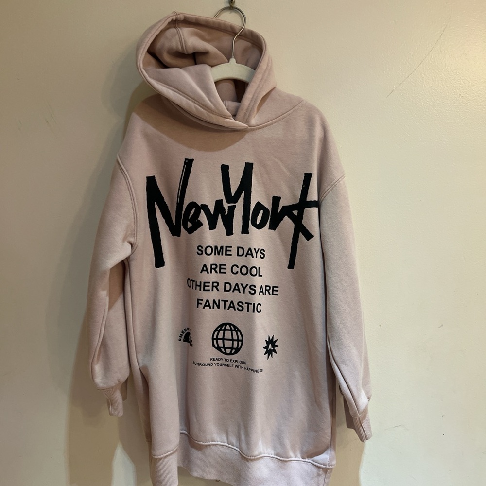 Zara Dusty Pink Hoodie